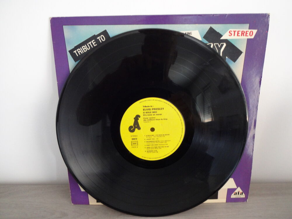 ELVIS PRESLEY O SOLE VINYLE 33 TOURS TEL / 0627473514 CD et vinyles