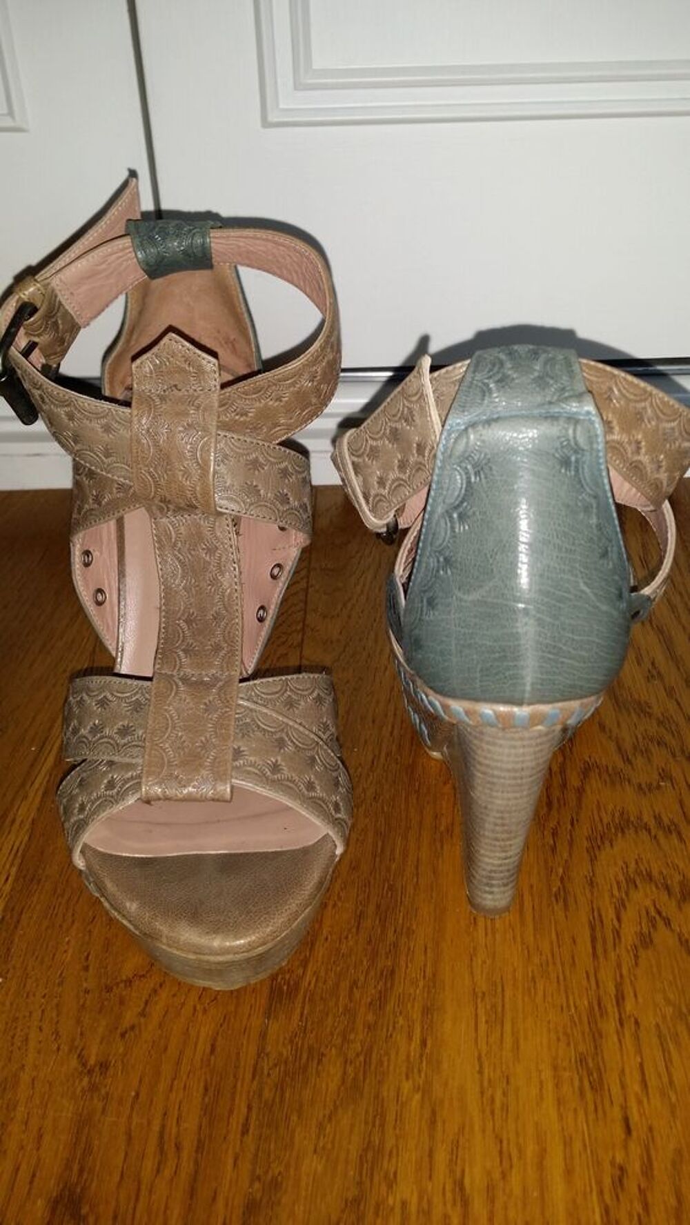 Escarpins compens&eacute;s Pura Lopez Chaussures