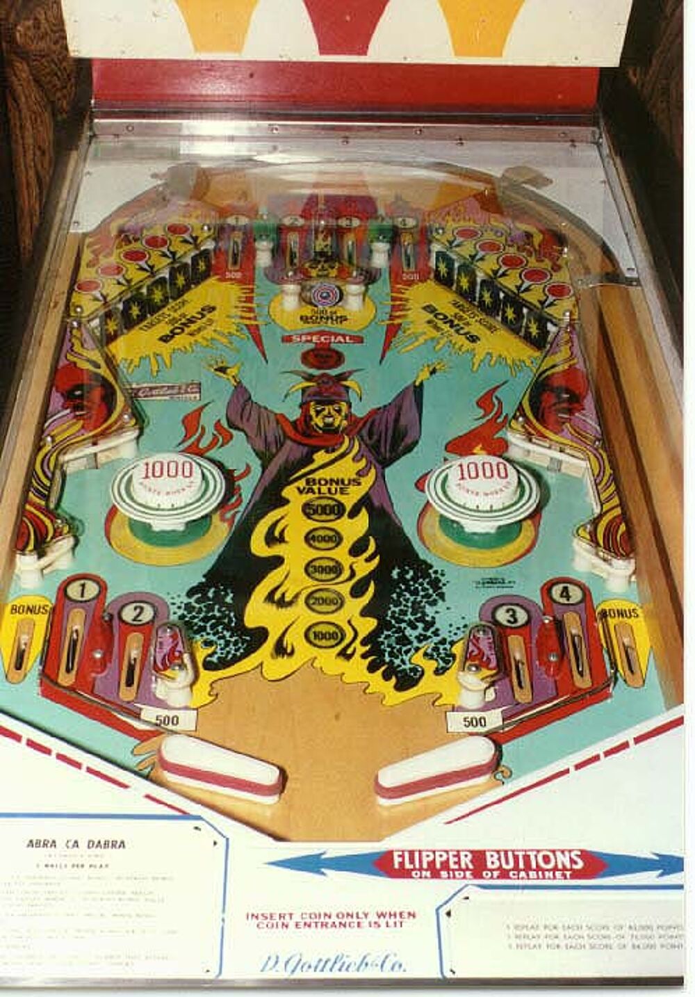 Recherche flipper Gottlieb Abra Ca Dabra Jeux / jouets