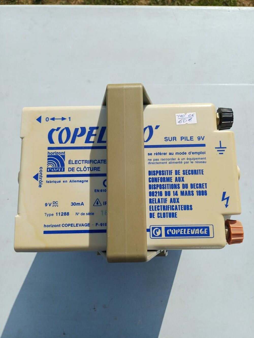 Electrificateur de cl&ocirc;ture Jardin
