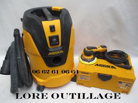 MIRKA DEROS 650 + aspirateur 1025 L 530 Cagnes-sur-Mer (06)