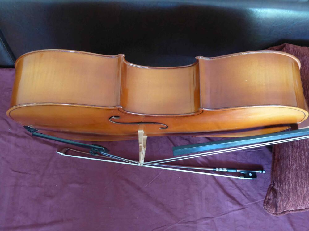 Violoncelle 3/4 d'&eacute;tude avec housse et archet Instruments de musique