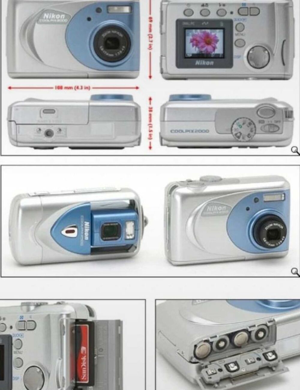 Appareil photo Photos/Video/TV