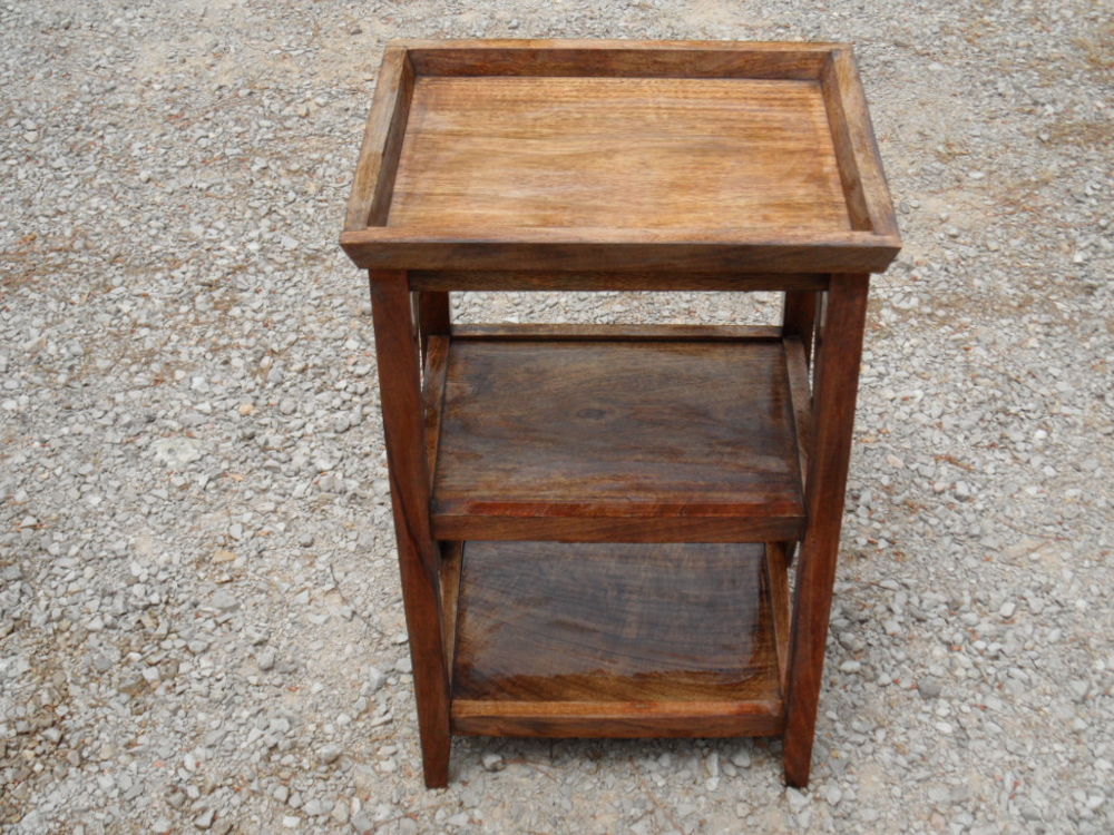 Tables de chevet en noyer massif Meubles