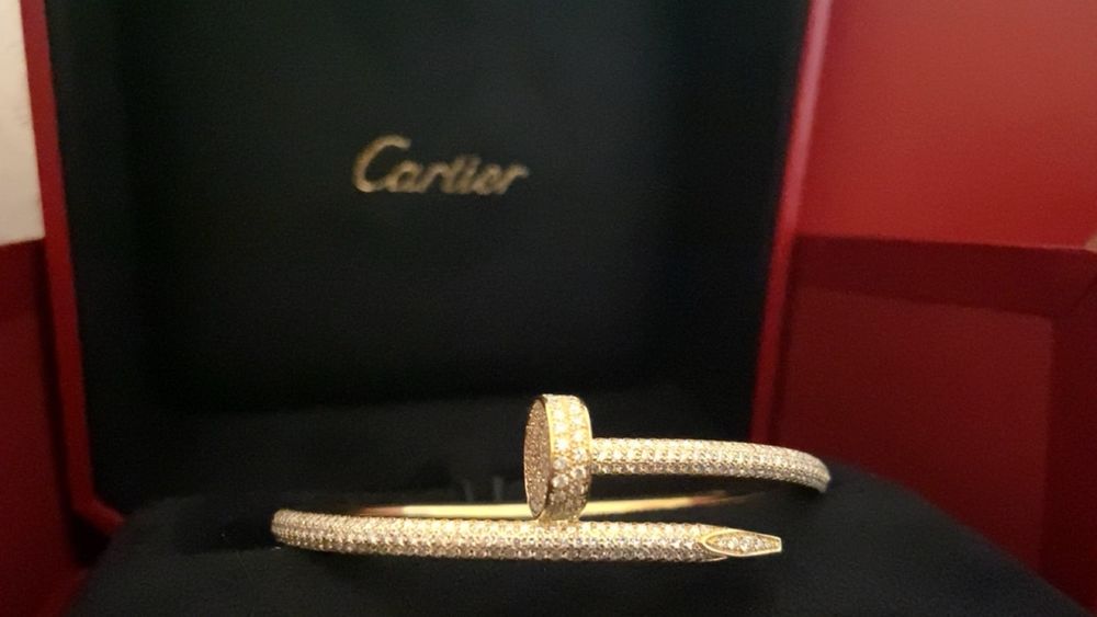 CARTIER clou or jaune bracelet Bijoux et montres