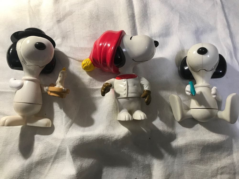 lot de 3 Snoopy 
