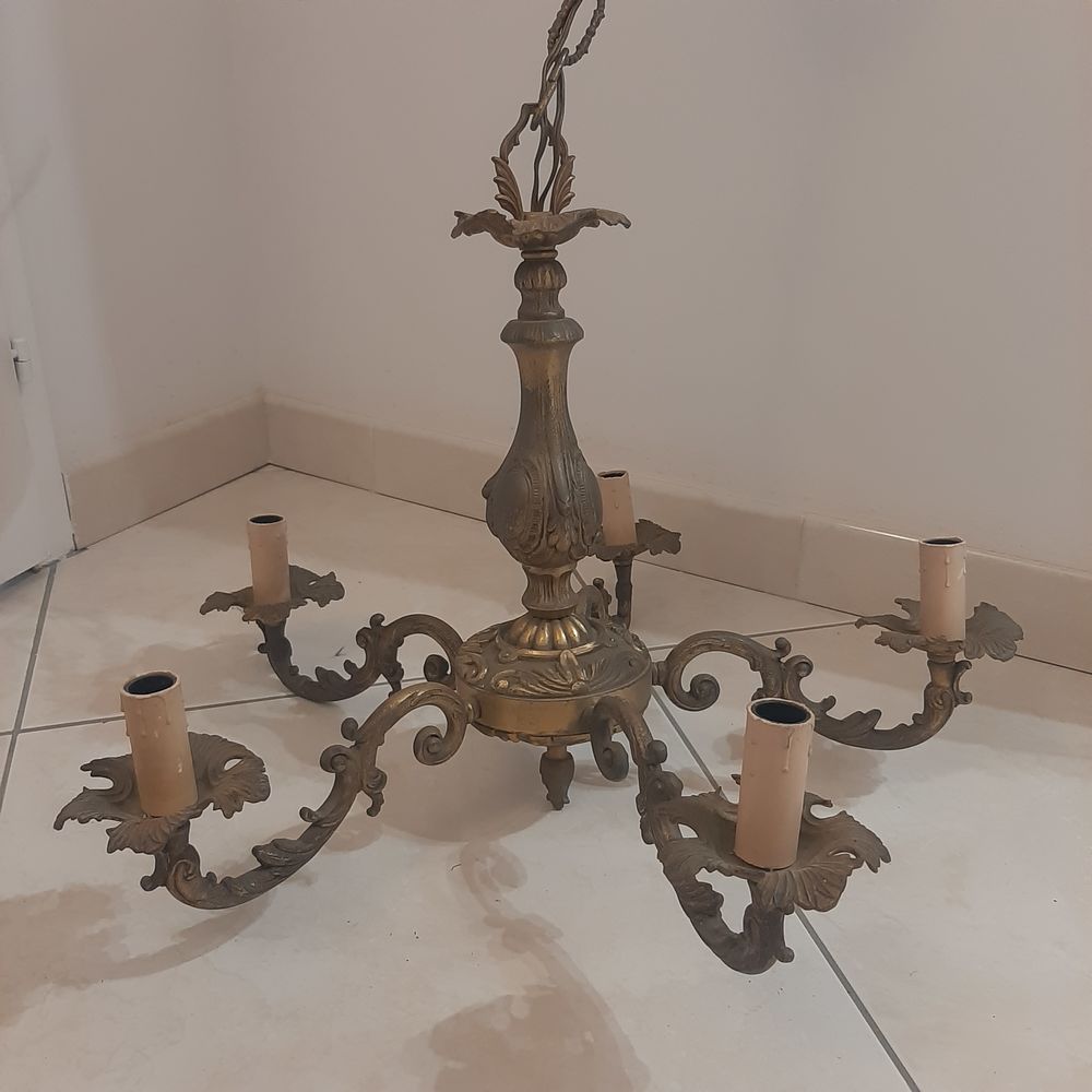 Lustre bronze Décoration