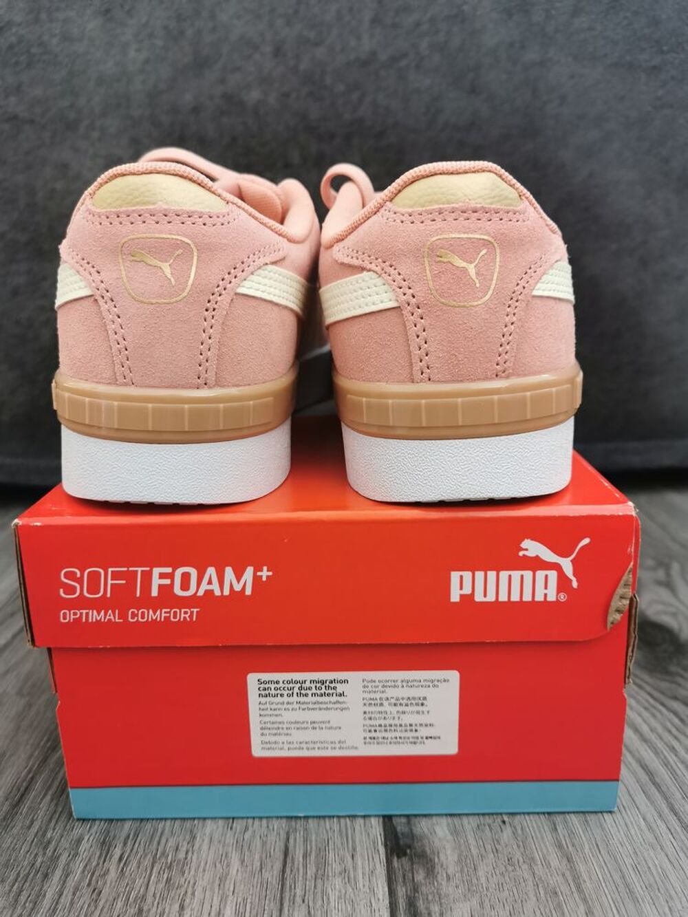Basket Puma Jada SD rosette gold taille 40 Chaussures
