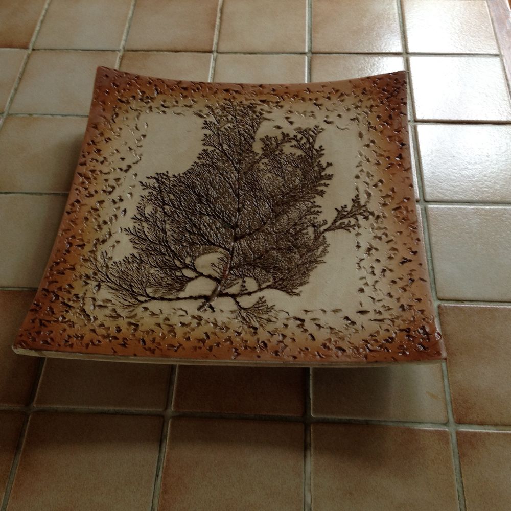 plat &agrave; fruit D�coration