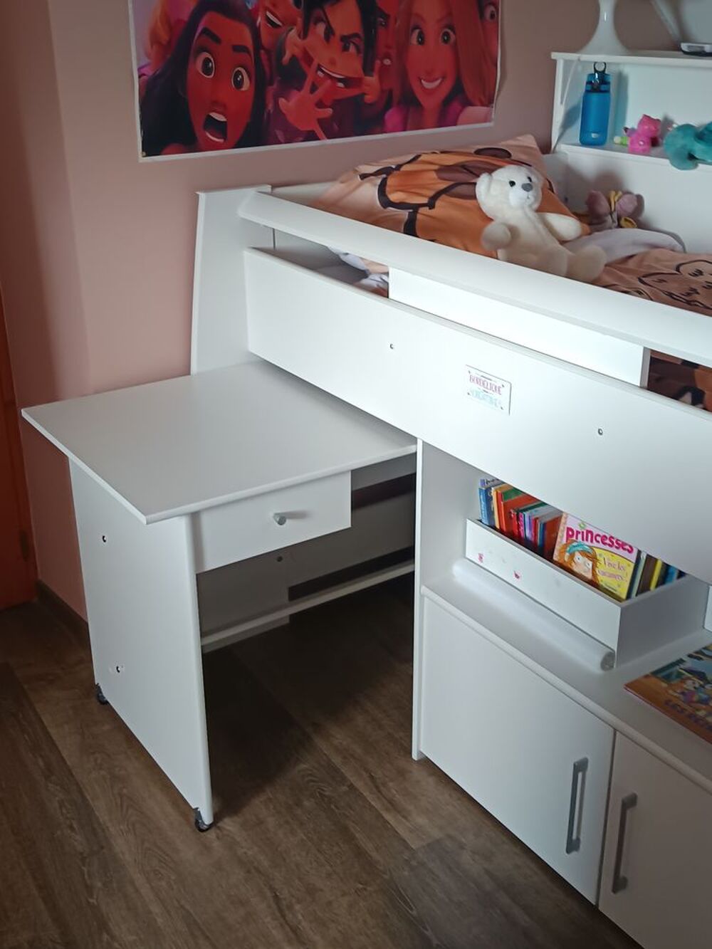 Lit enfant combin&eacute; Mobilier enfants