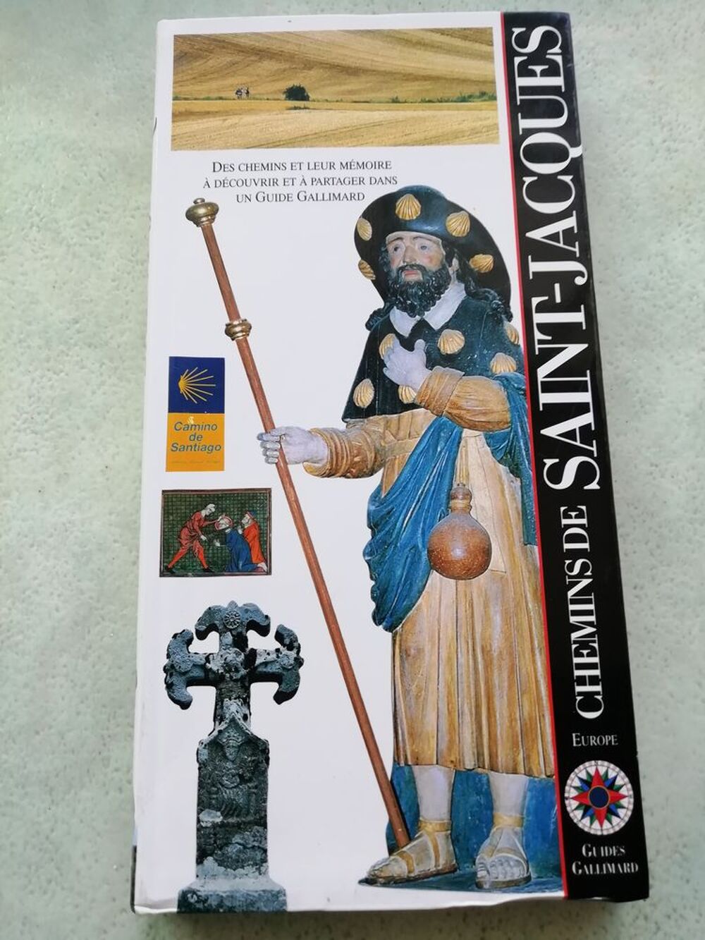Guide Chemin de Saint Jacques de Compostelle Gallimard Livres et BD
