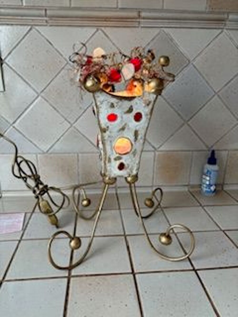 Lampe de chevet. Décoration