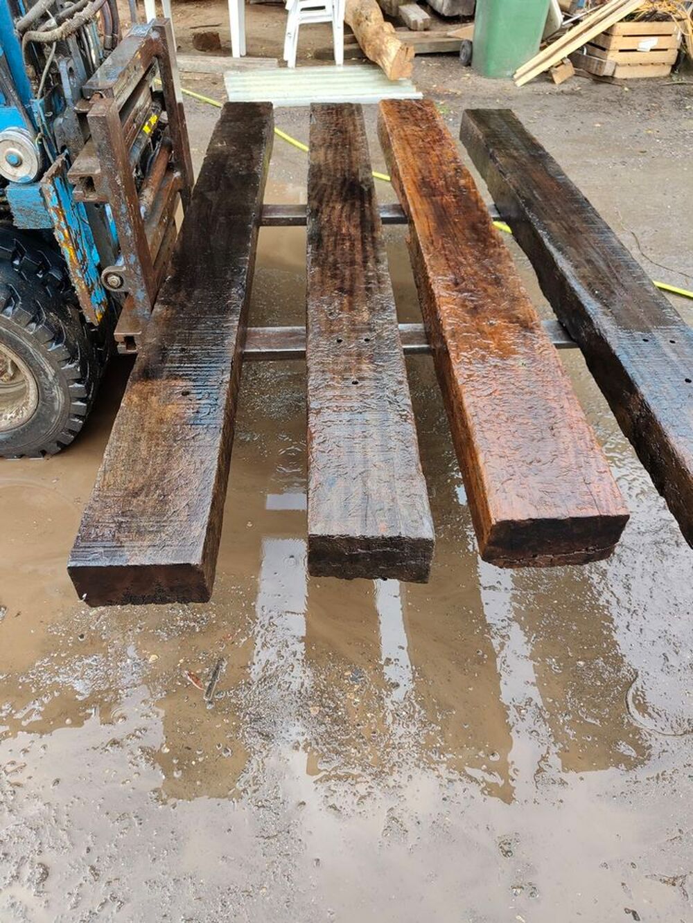 Traverse en bois Décoration