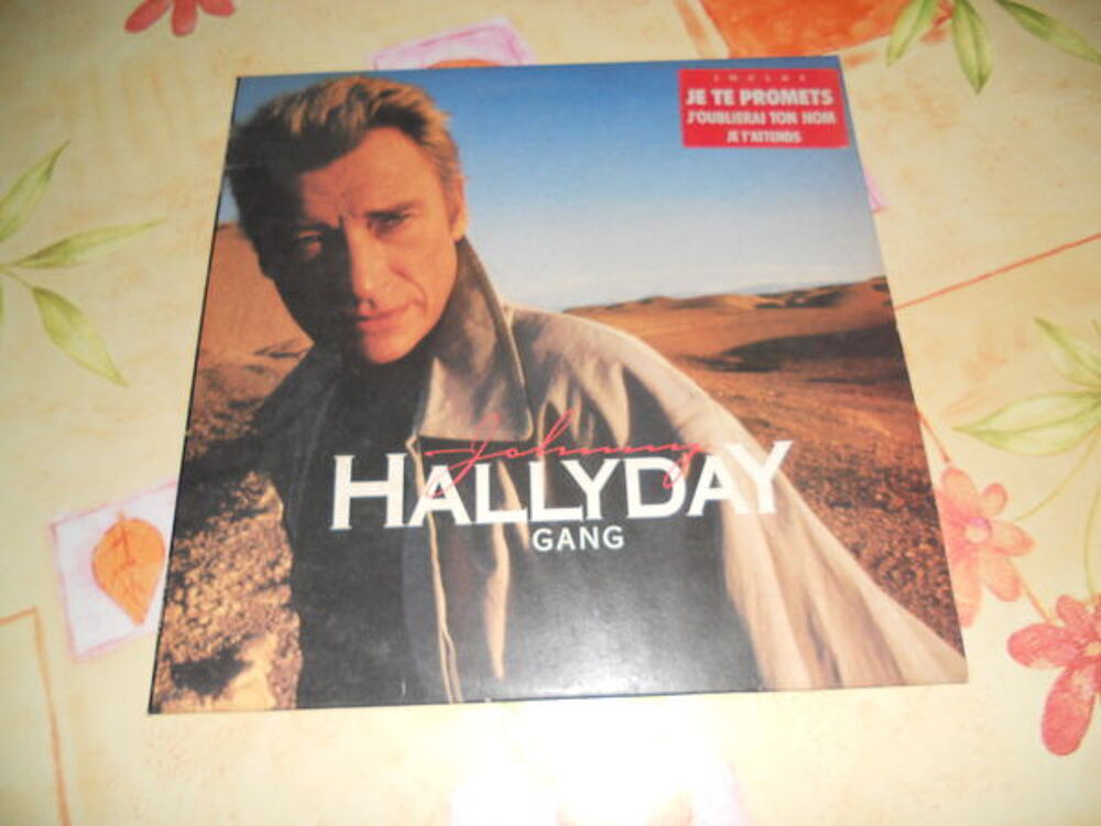 PROPOSE 33 TOURS VINYL JHONNY HALLYDAY CD et vinyles
