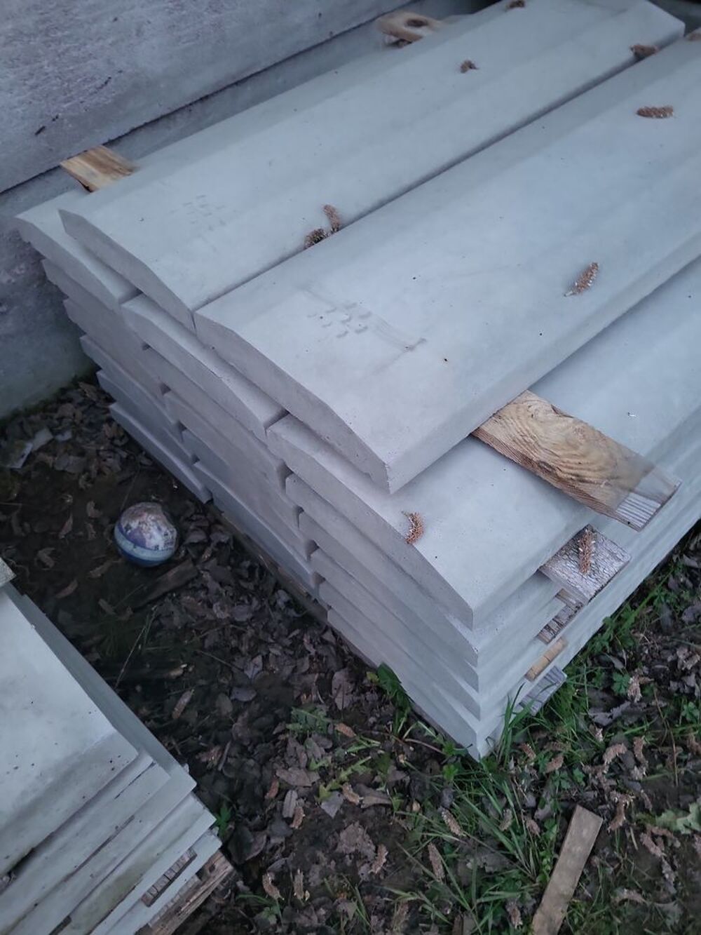 Couvertine b&eacute;ton Bricolage