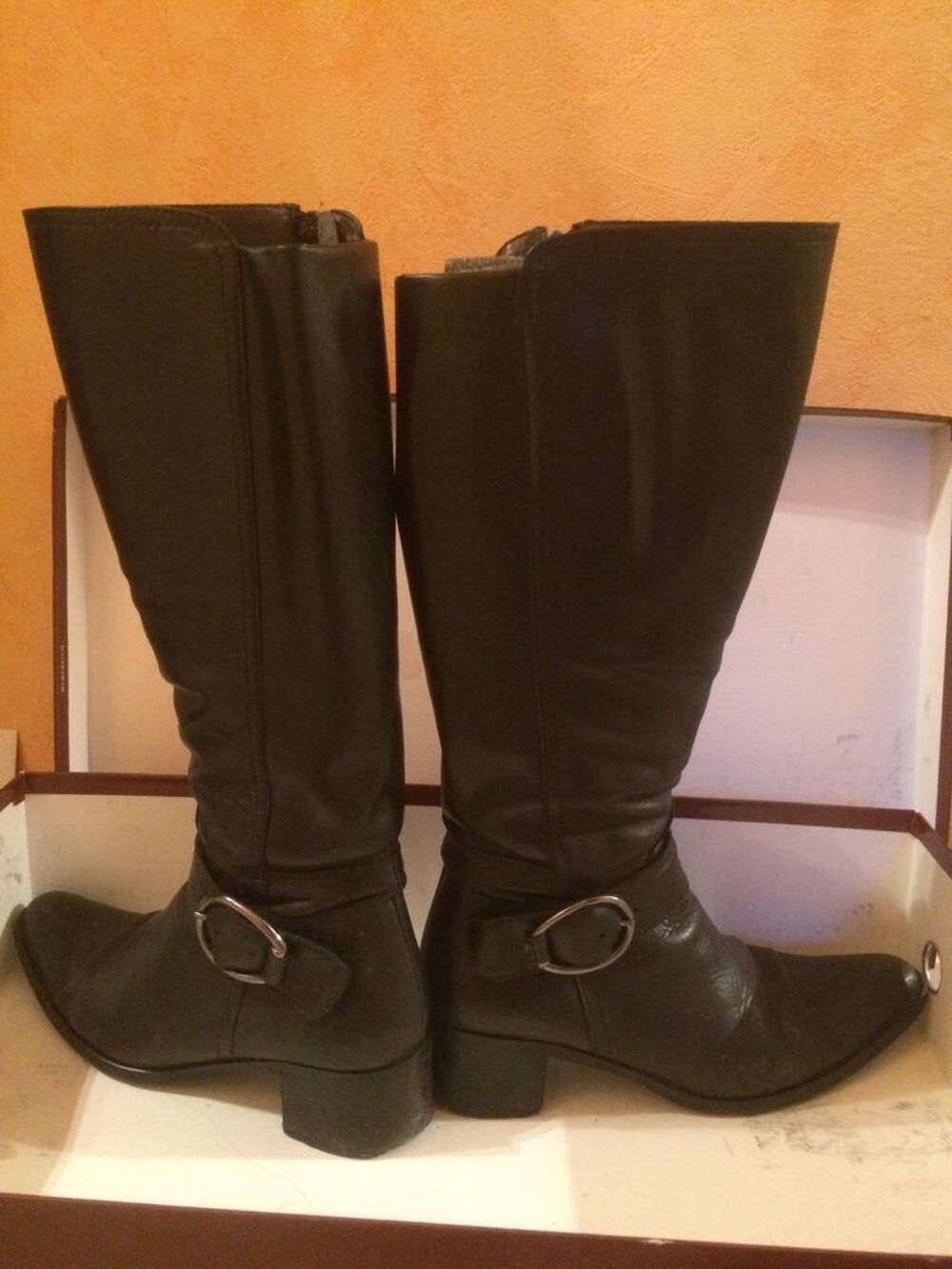 Bottes noires Costa Costa Femme - Pointure 37 Chaussures