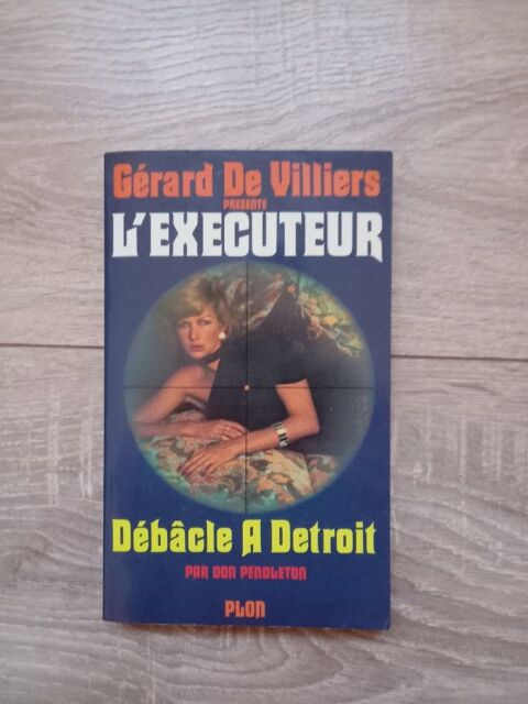 Livre L'ex�cuteur   d�b�cle � D�troit  N�19 1.5 Villiers (86)