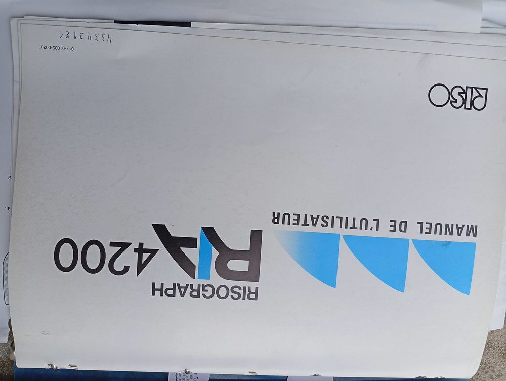 Duplicopieur Riso 4200 Matériel informatique