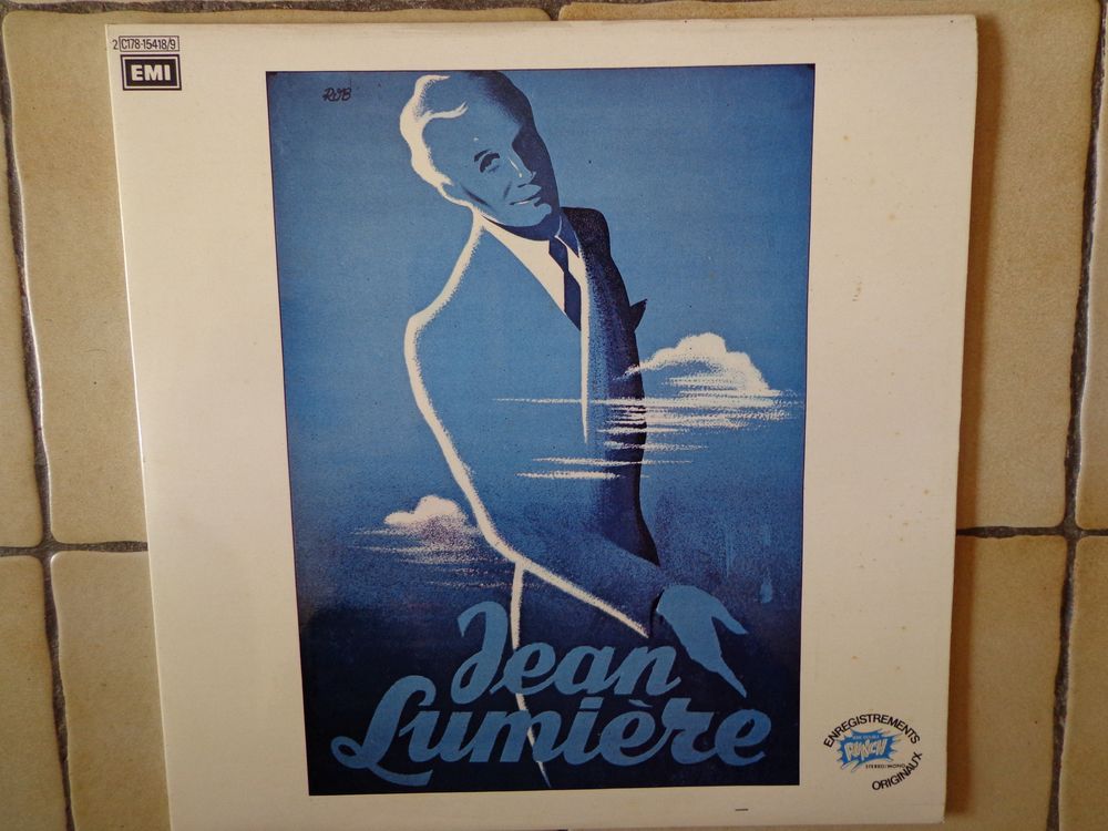 JEAN LUMIERE 1976 double vinyle 33T CD et vinyles