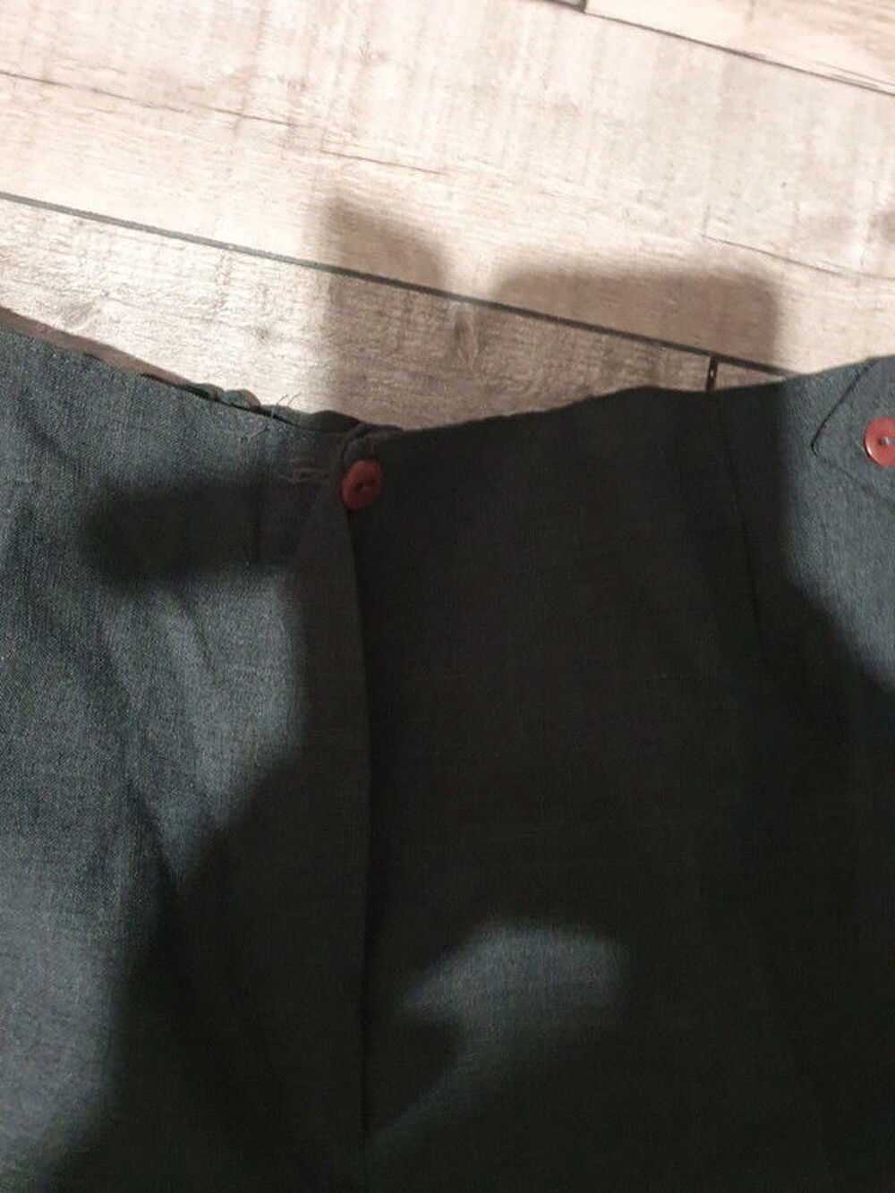 Pantalon de ville gris fonce avec poche ? 46 Vêtements