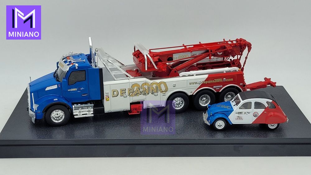 KENWORTH T880 DEPANNEUSE POIDS LOURDS DEPANN 2000 IXO 1/43&egrave;m 