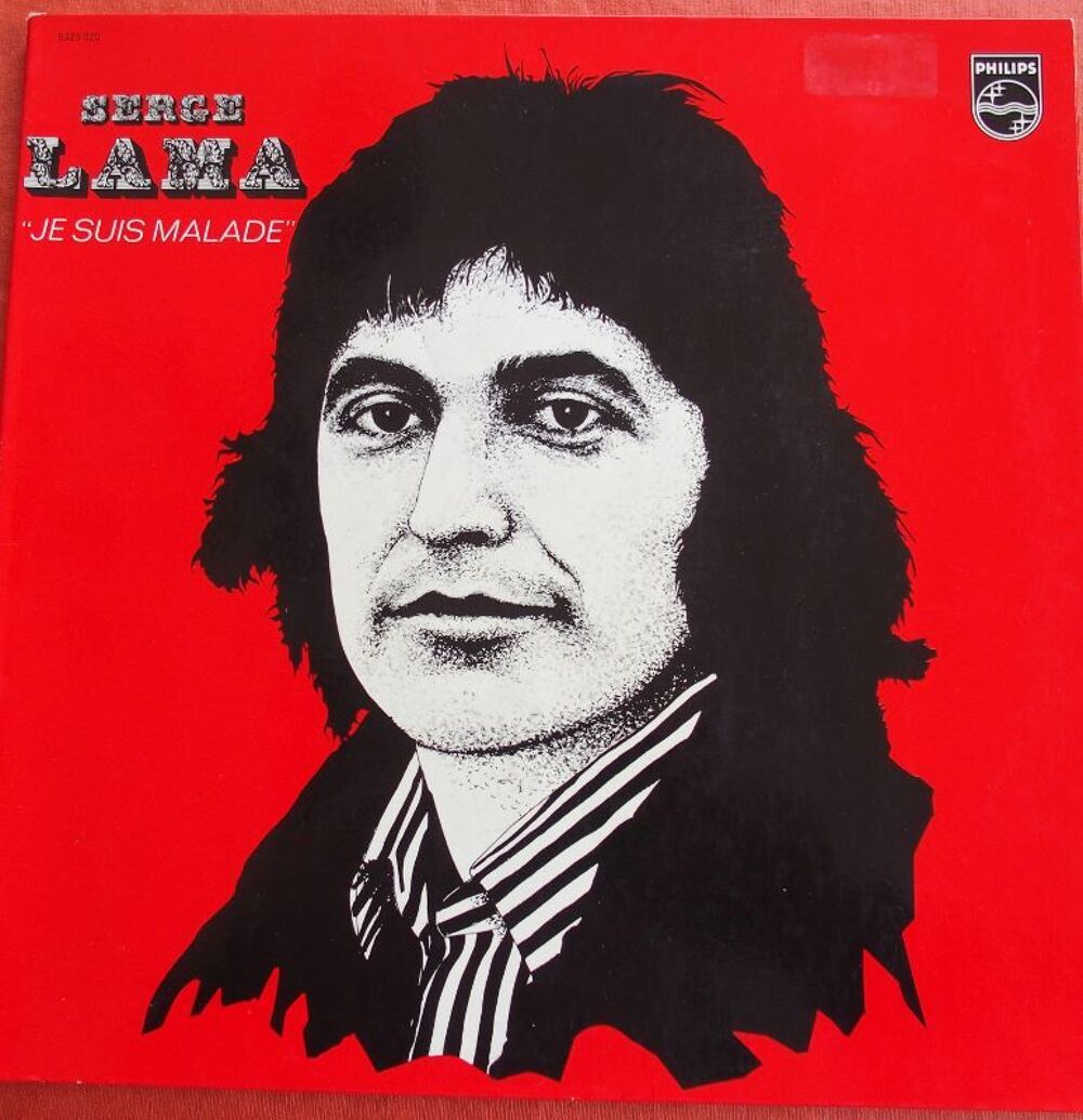 Vinyl Serge LAMA Je suis malade CD et vinyles