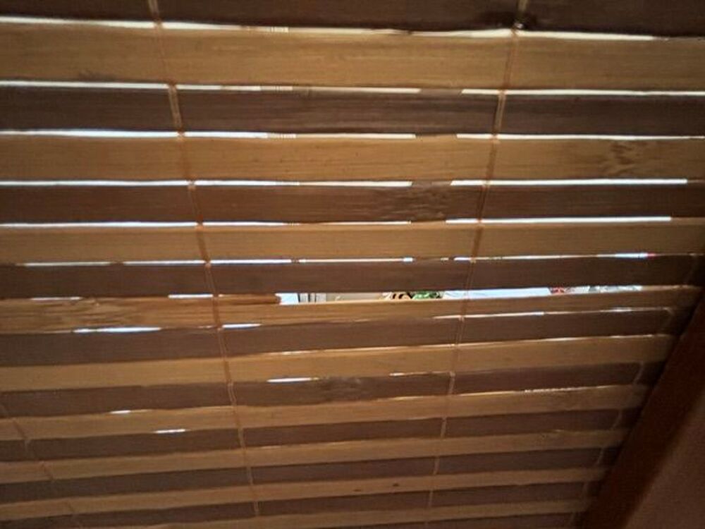 Paravent bambou miel 5 panneaux 
H175 L 200
Décoration