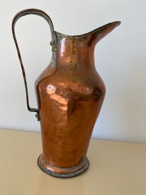Broc pichet en cuivre 19 Nice (06)