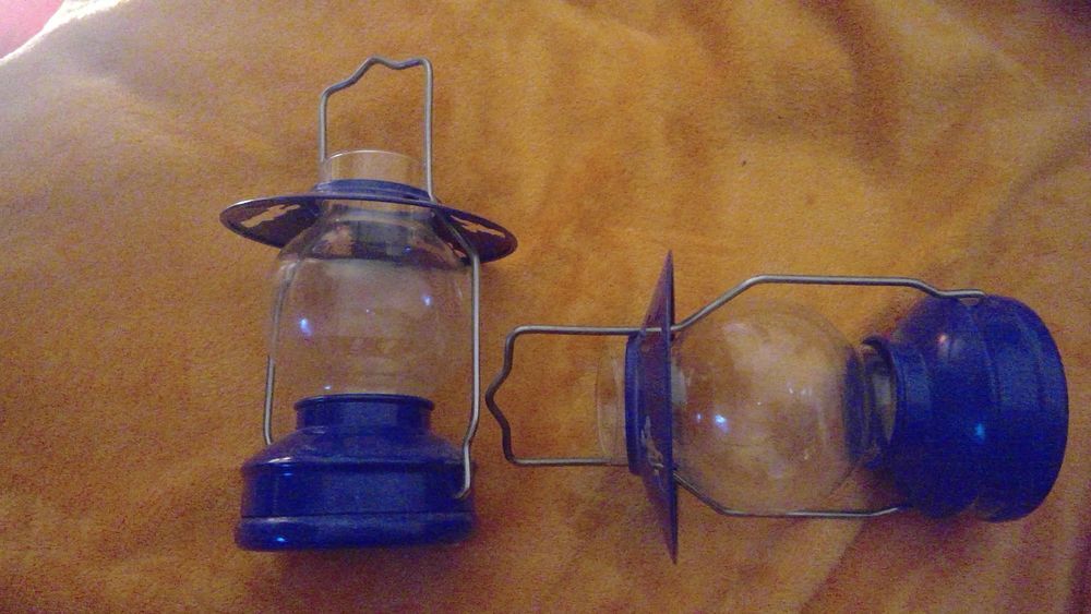 LOT DE 2 LANTERNES POUR BOUGIE CHAUFFE PLAT DISNEY Décoration
