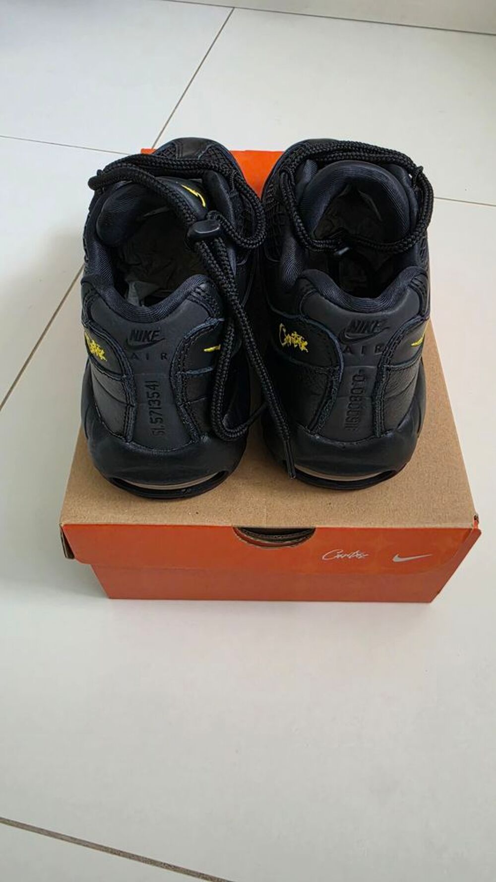 ? Nike Air Max 95 Corteiz Black Honey - Neuve Authentique Chaussures