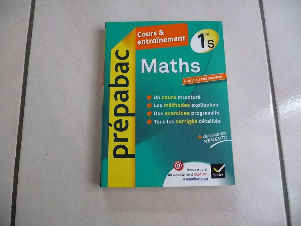 Livre MATHS PREPABAC - Neuf Livres et BD