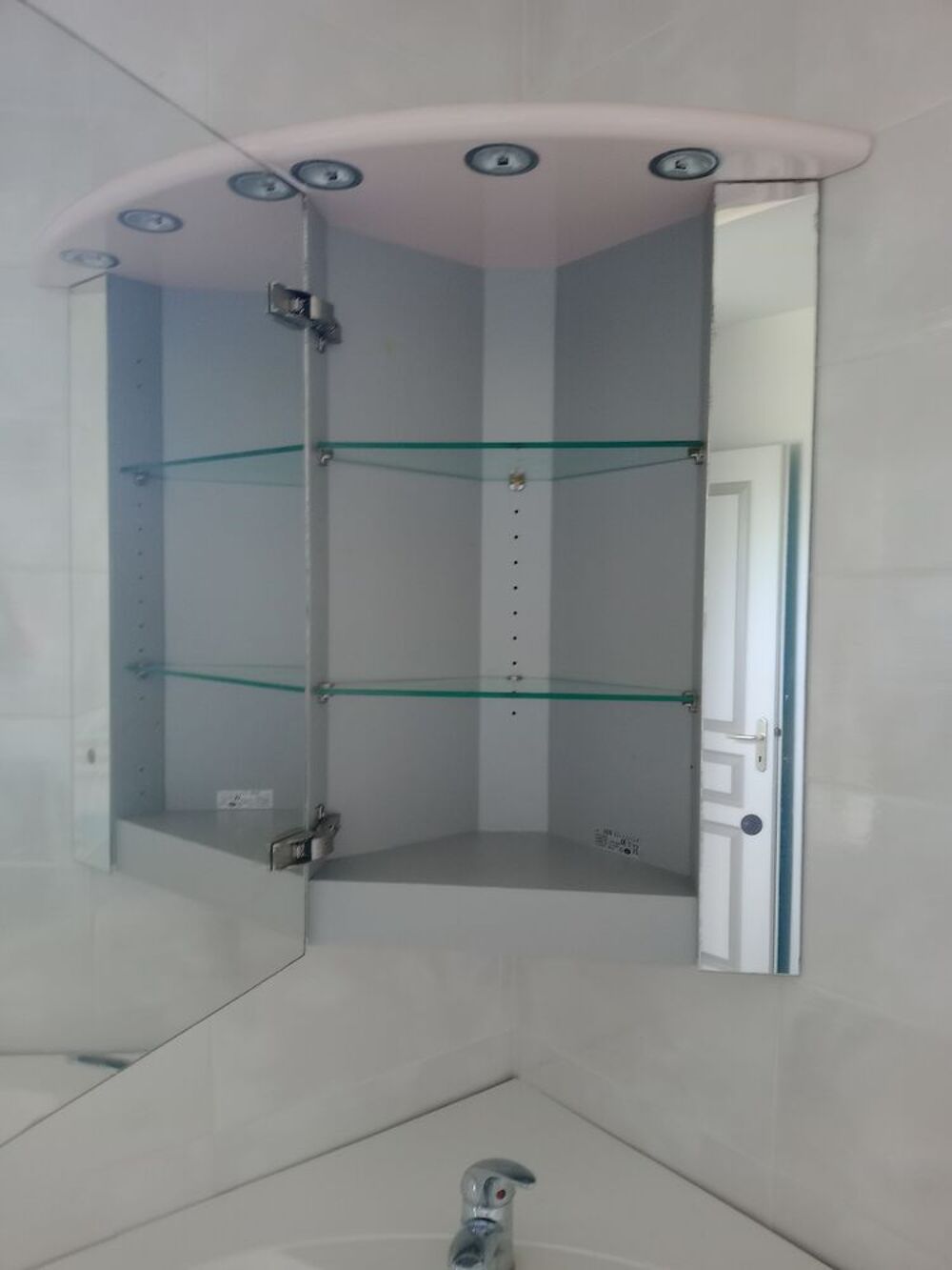 meuble salle de bain angle marque DECOTEC Meubles
