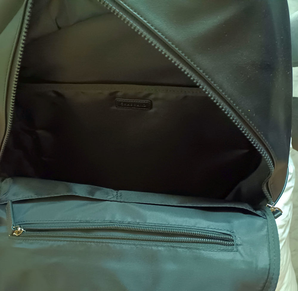 Sac &agrave; dos Chabrand Campus Noir Maroquinerie