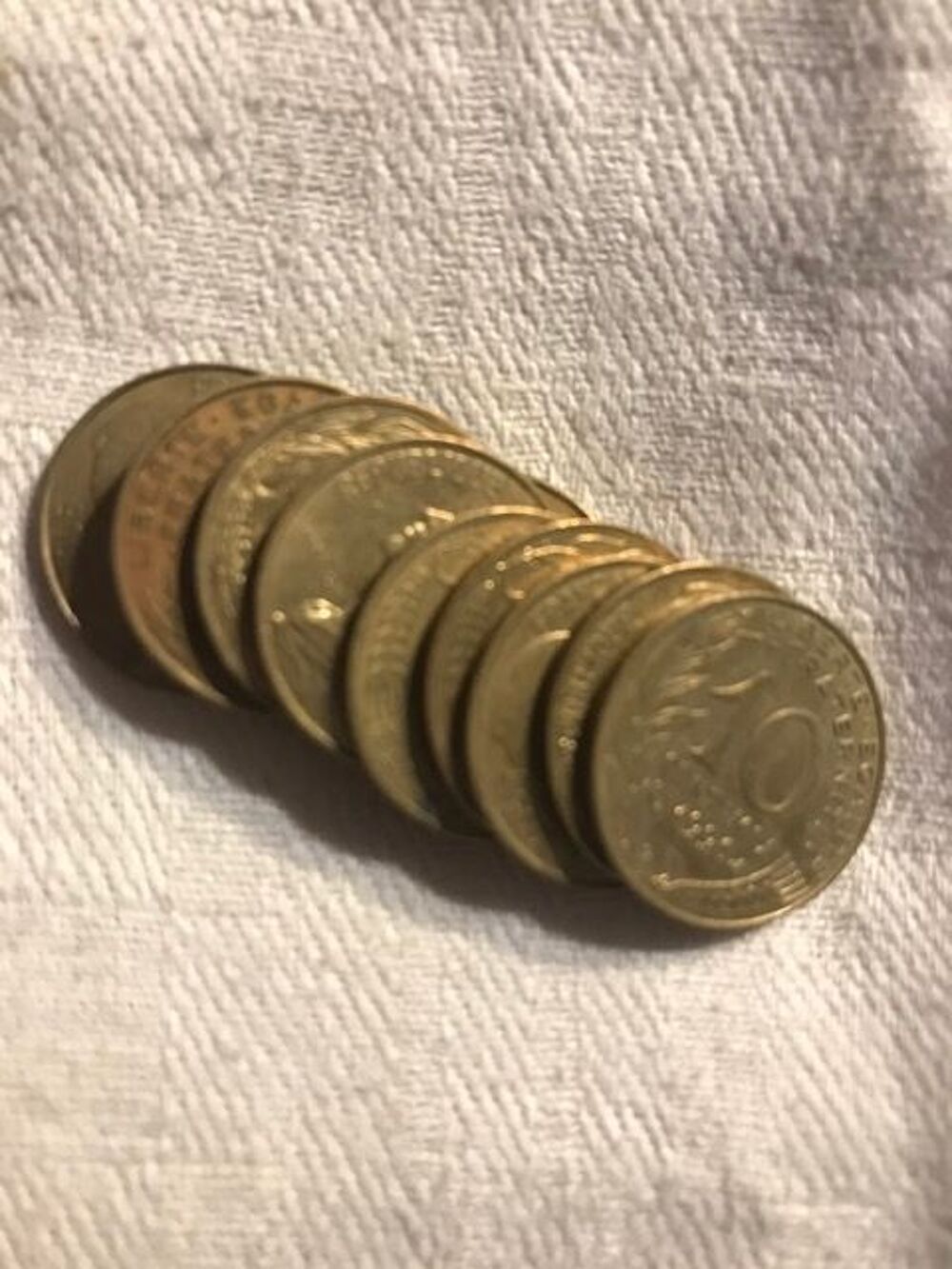 480 pi&egrave;ces de 10 centimes de francs 