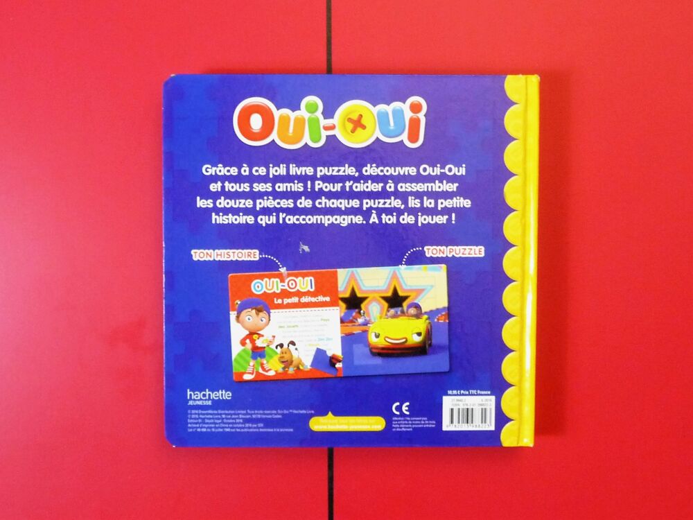 Mon Joli Livre Puzzle- Oui Oui- Hachette Jeunesse Livres et BD