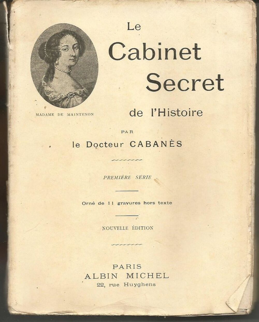 Le cabinet secret de l'Histoire - 1re s&eacute;rie Livres et BD