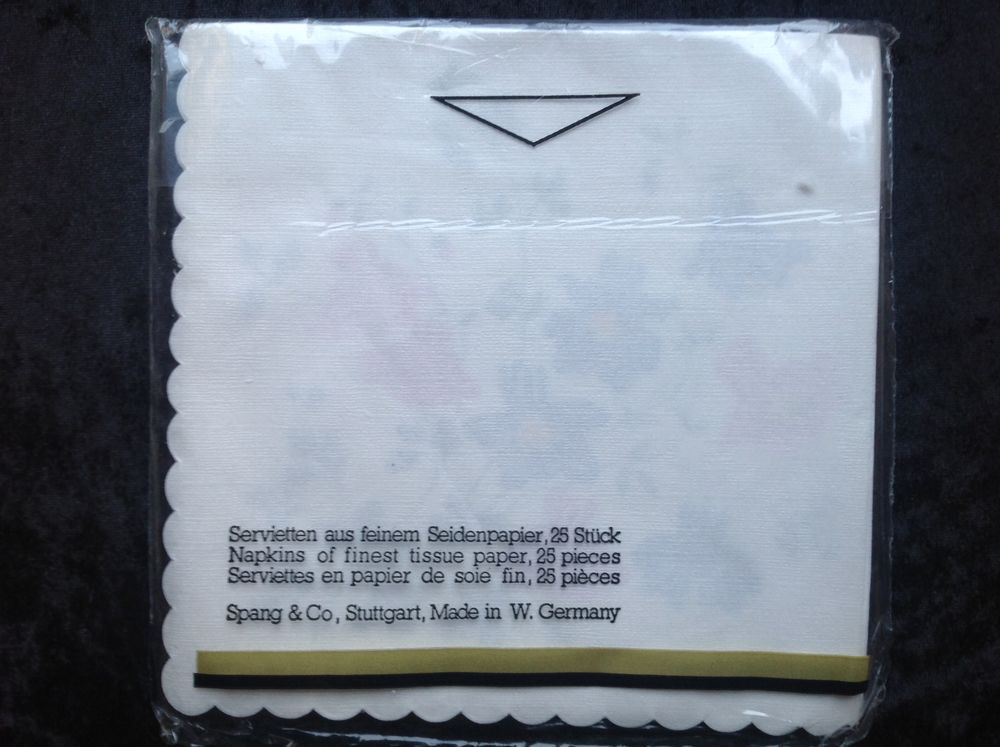 25 SERVIETTES EN PAPIER DE SOIE FIN AUX FLEURS Envoi Possibl Cuisine