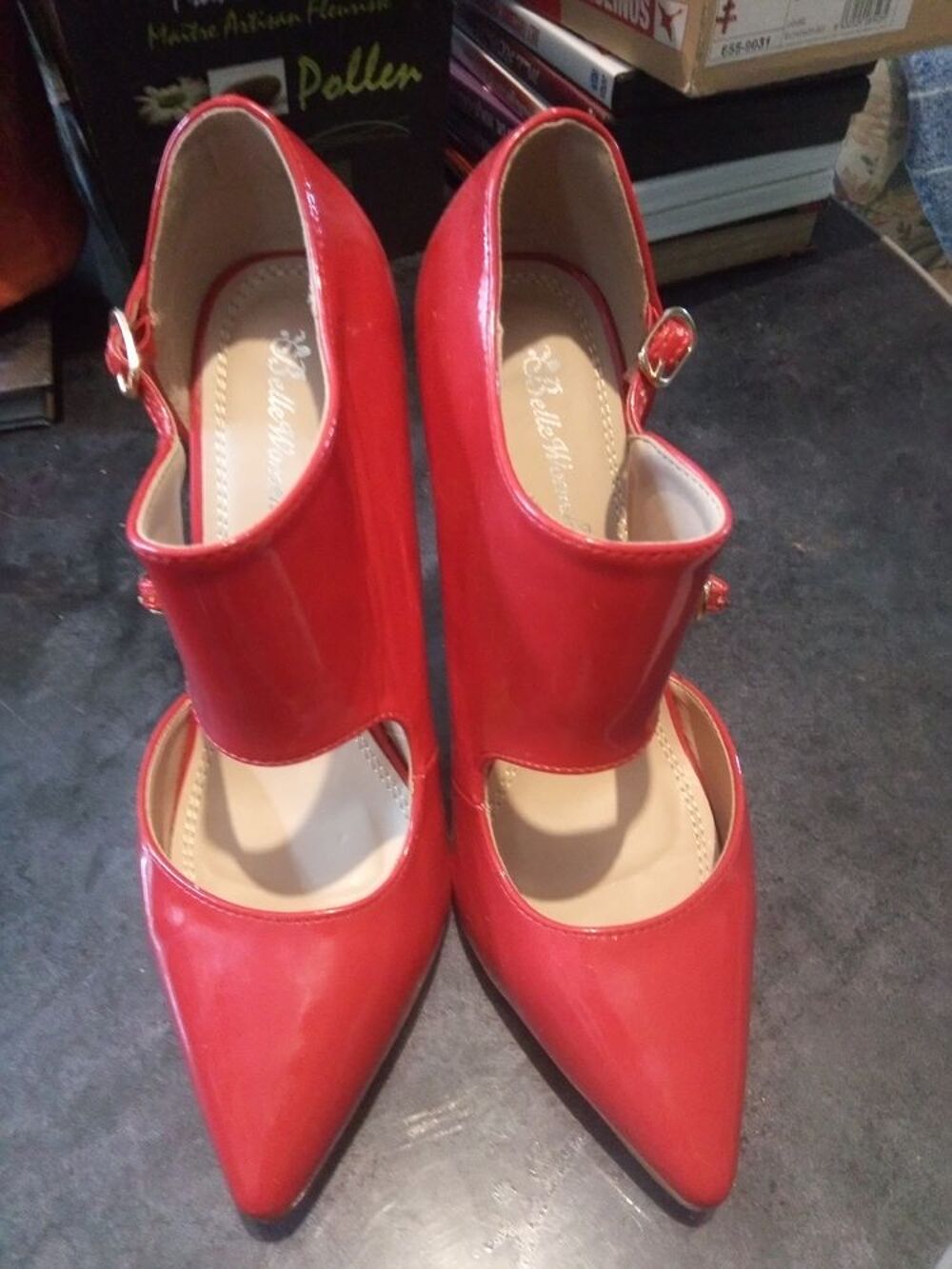 Escarpin femme rouge Chaussures