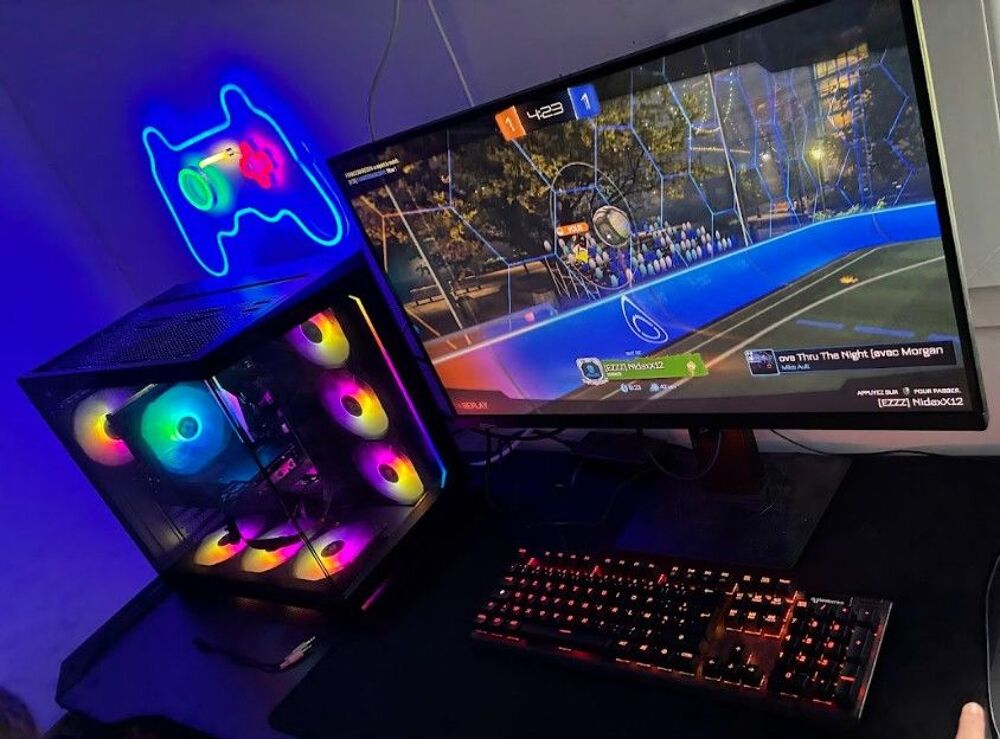 PC Gamer Red Queen (Haut de Gamme INFOMAX Paris) Matériel informatique