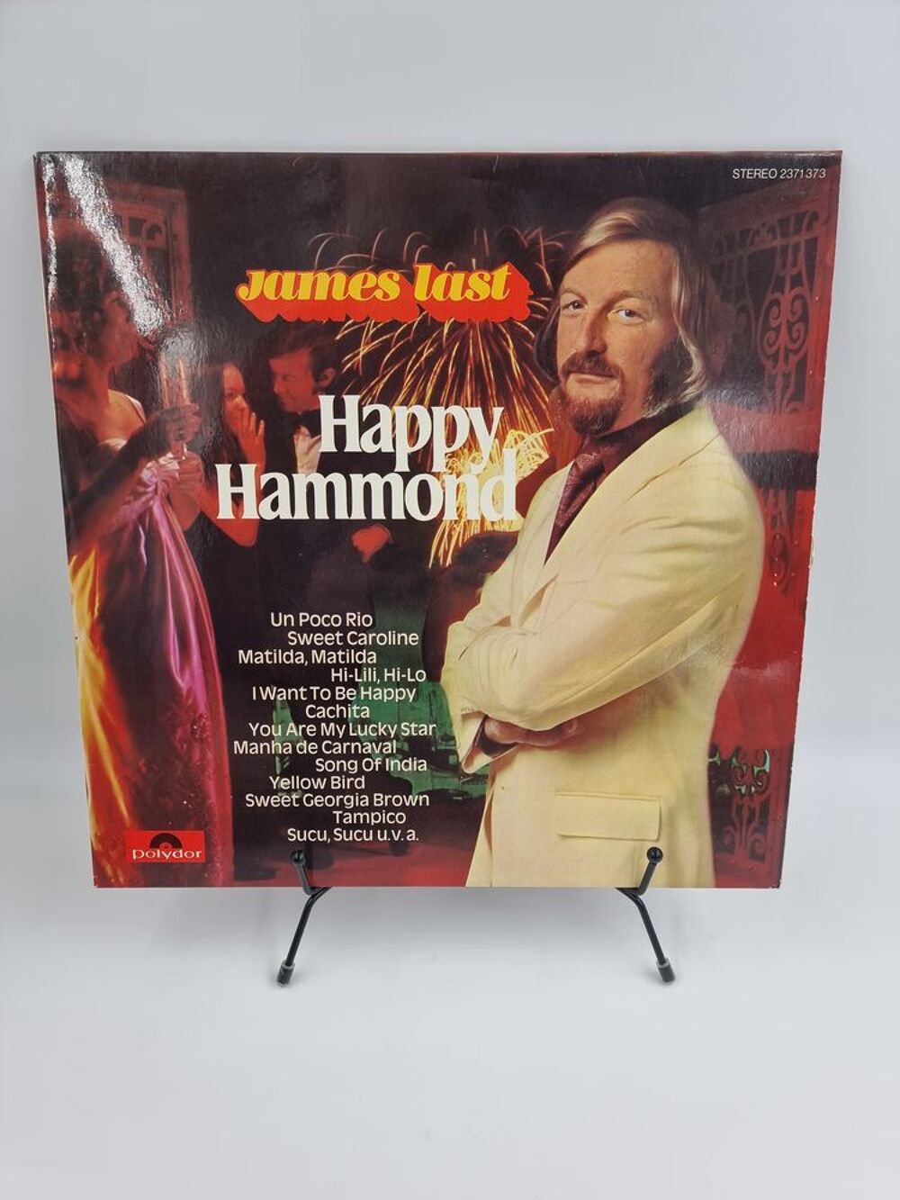 Vinyle 33 tours James Last : Happy Hammond avec fourreau CD et vinyles