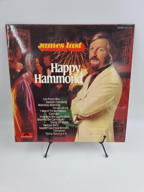 Vinyle 33 tours James Last : Happy Hammond avec fourreau 2 Vulbens (74)