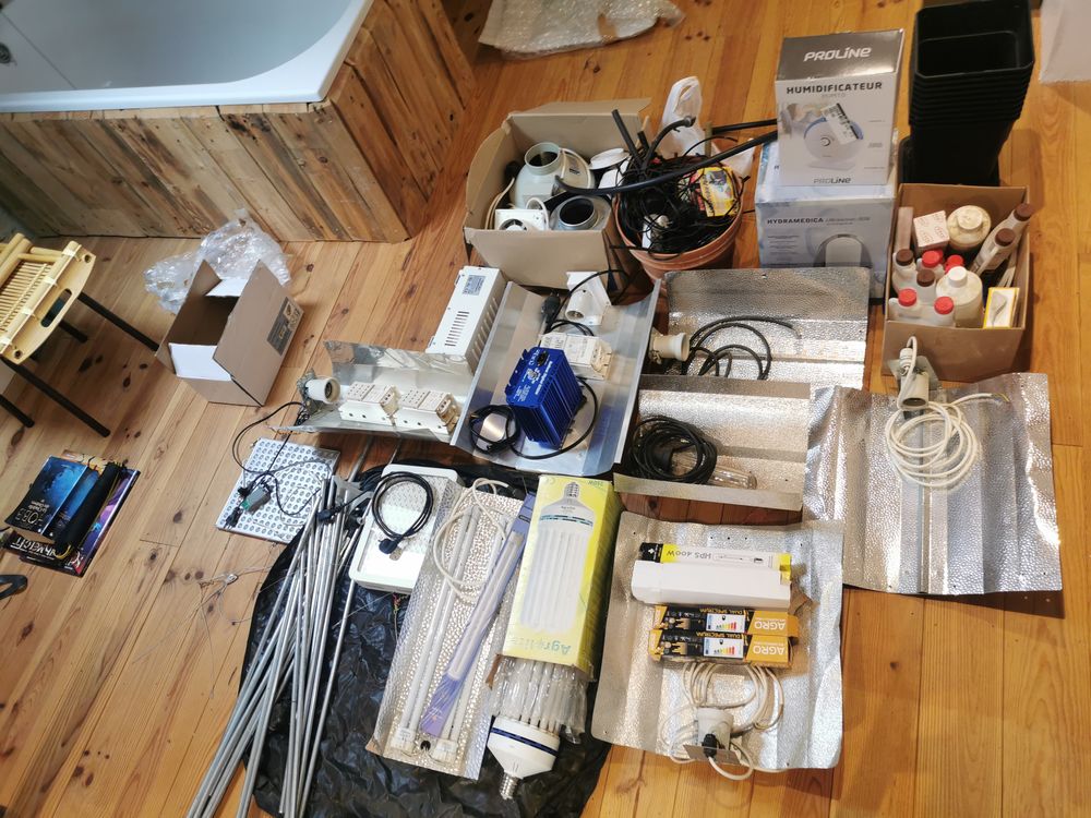 Mat&eacute;riel culture indoor Jardin