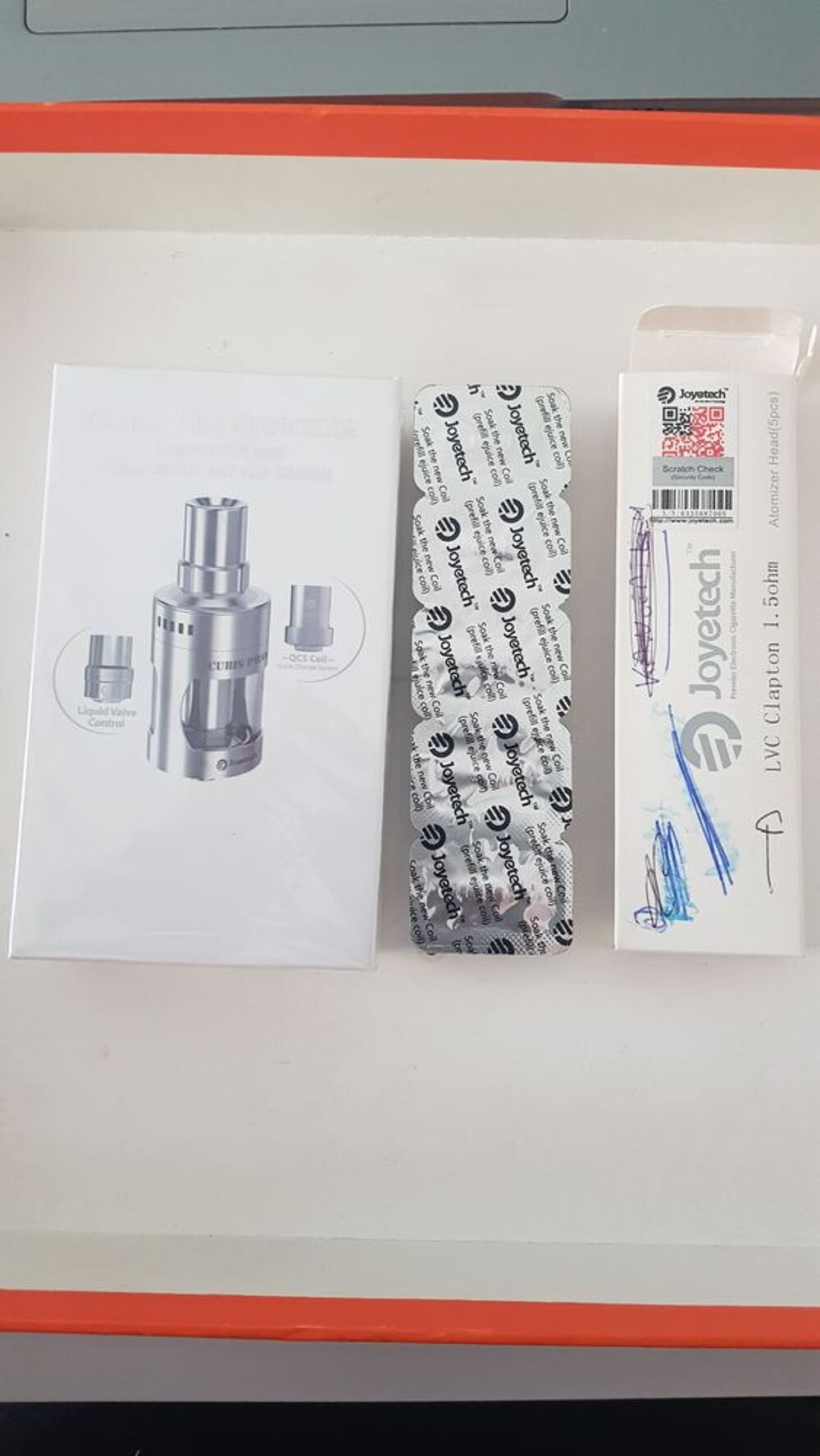 NEUF CLEAROMISEUR CUBIS PRO + r&eacute;sistances Joyetech Bricolage
