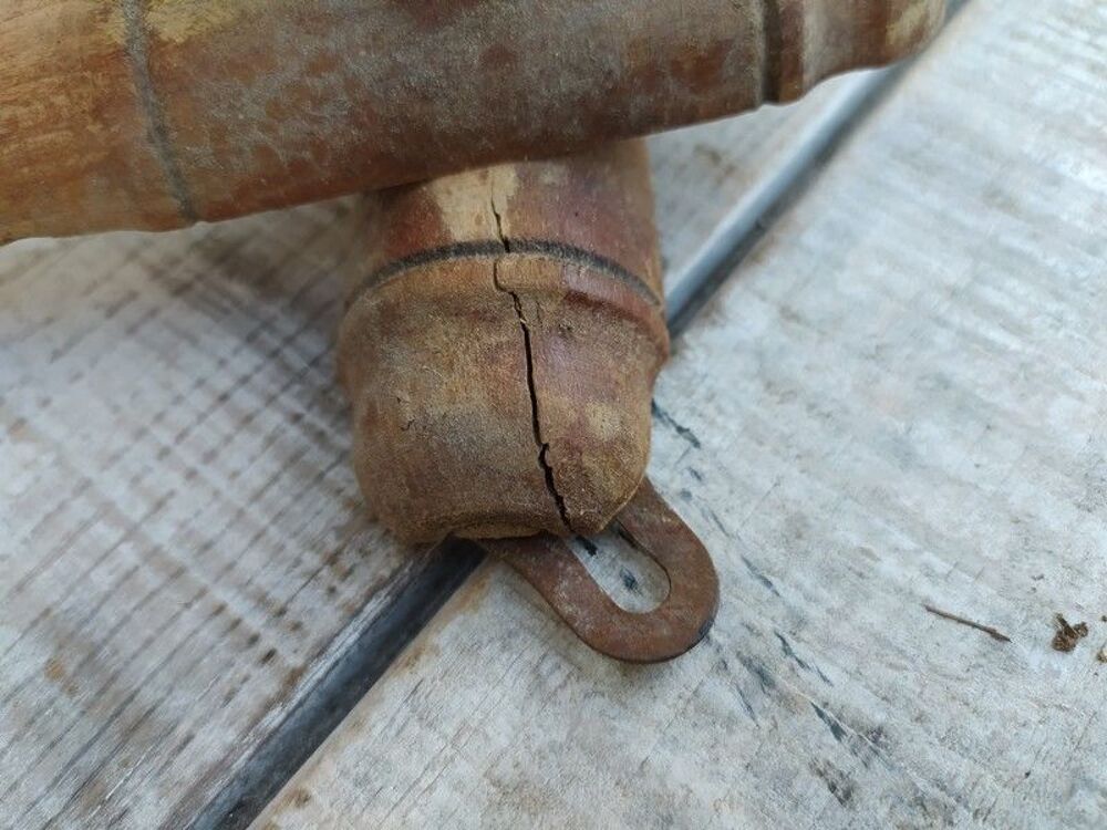 Ancien Porte Manteau Pat&egrave;re Bois Pliant Style Bambou Meubles