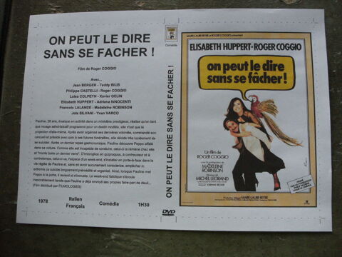 Film :   On peut le dire sans se facher    40 Saint-Mdard-en-Jalles (33)