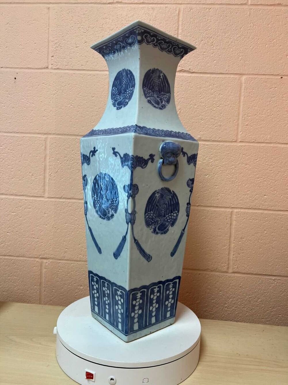 Vase en porcelaine chinoise Décoration