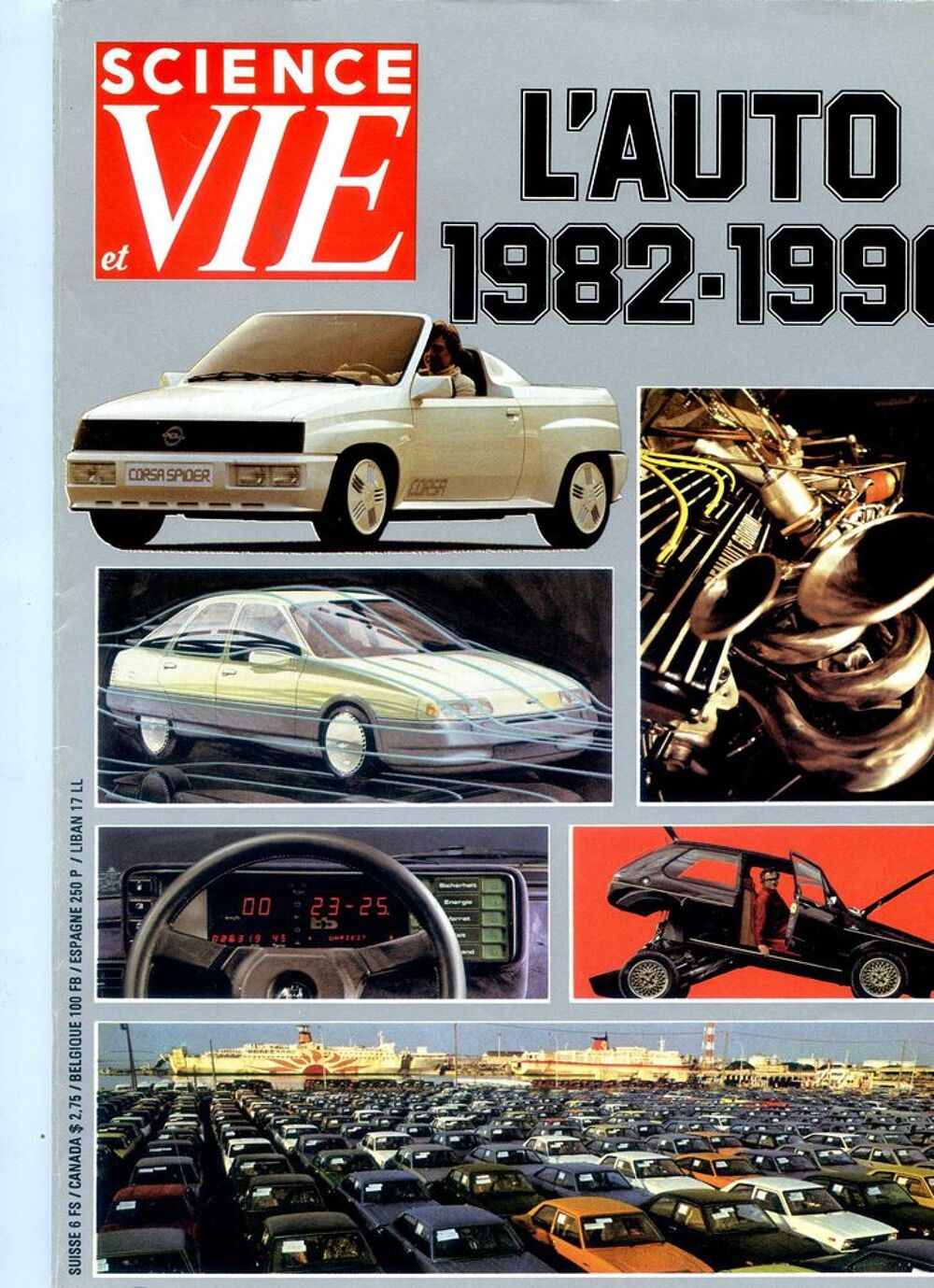 L'AUTO 1982 - 1990, Livres et BD