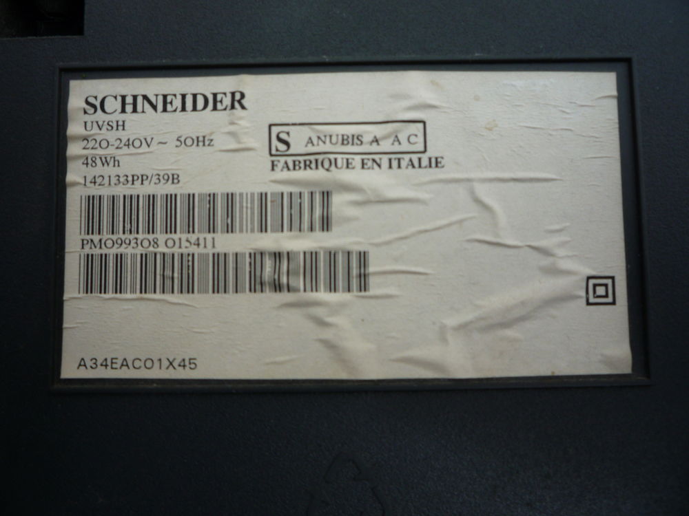 T&eacute;l&eacute;,t&eacute;l&eacute;viseur,t&eacute;l&eacute;vision Schneider Audio et hifi