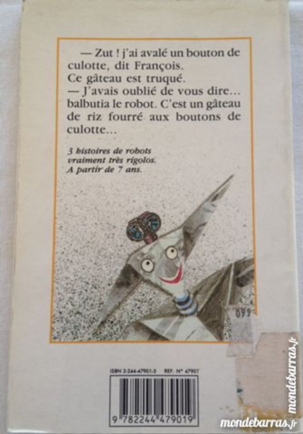 3 histoires de robots Livres et BD