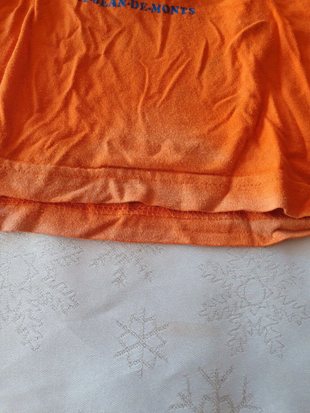 Tee-shirt orange
ourson 
4 ans 
Vêtements enfants